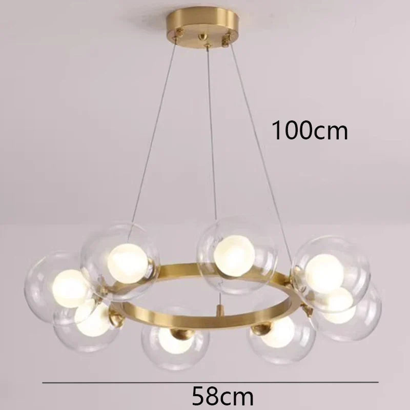 Modern Pendant Chandeliers for Dining Room, Indoor Hanging Ceiling Lights