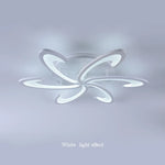Flower Ceiling Lamp: Modern Chandelier Acrylic RC Dimming Pendant Light Fixture