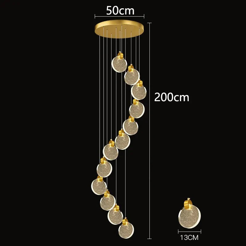 LED Pendant Chandeliers for Modern Home Decor and Indoor Lighting