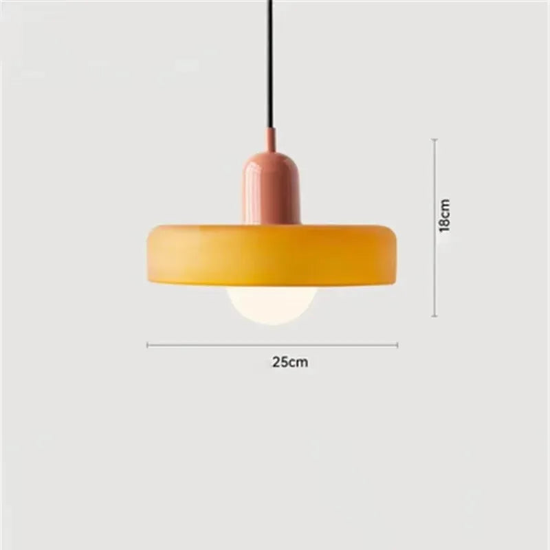Nordic Glass Chandelier for Home Decor Hanging Lighting Fixtures
