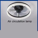 7-Leaf Tri-Color Fan Lights: Modern Energy-Saving Ceiling Fan LED for Living, Bedroom, Dining
