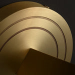 Modern Brass Wall Sconces Glass Wall Lighting for Living Room and Bedroom