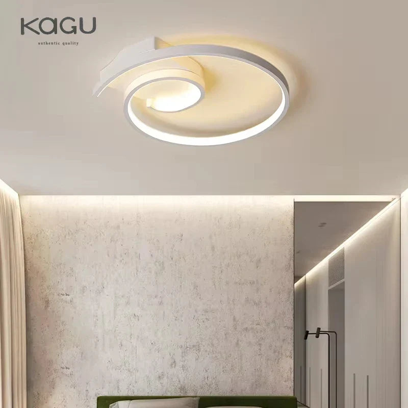 Modern Nordic Art LED Ceiling Lamp for Bedroom & Study