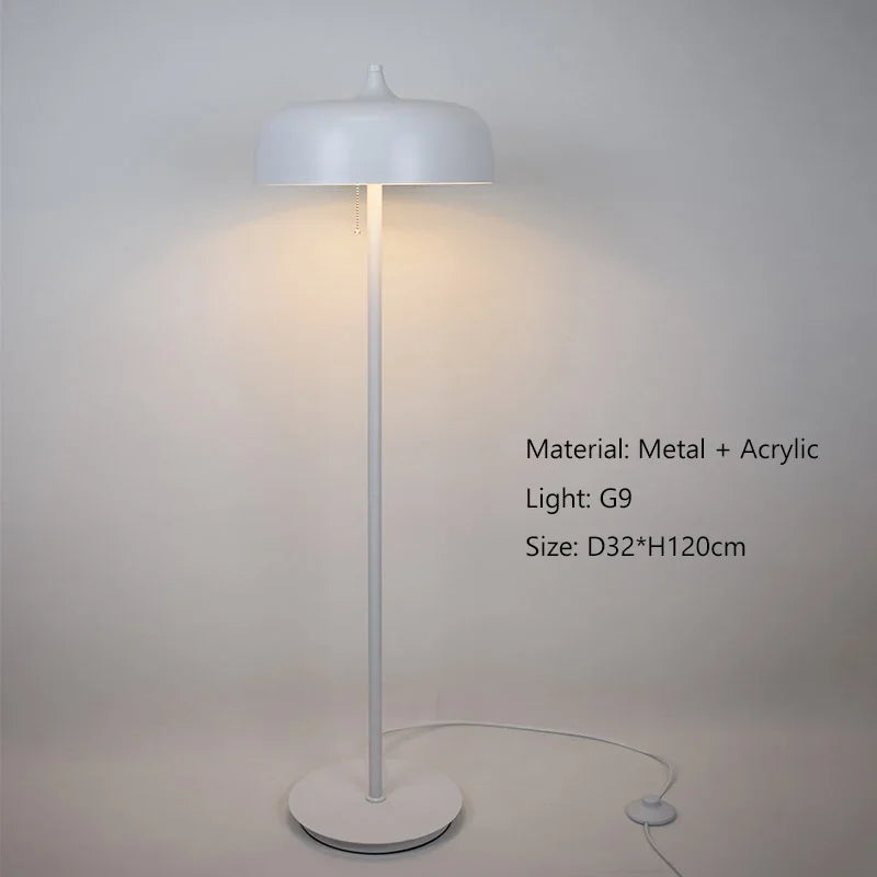 Nordic LED Floor Lamp: Minimalist Modern Lighting for Living Room, Bedroom, Study