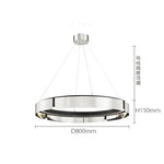 LED Chandelier: Modern Minimalist Pendant Light for Living, Dining, Kitchen, Bedroom