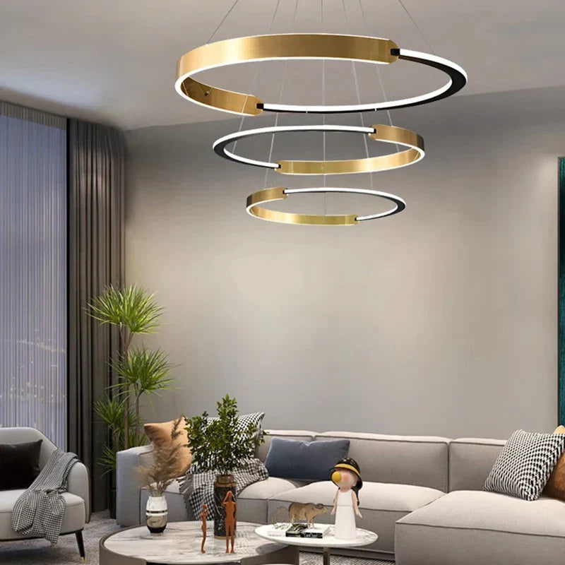 Modern LED Pendant Chandeliers for Living and Dining Room Lighting