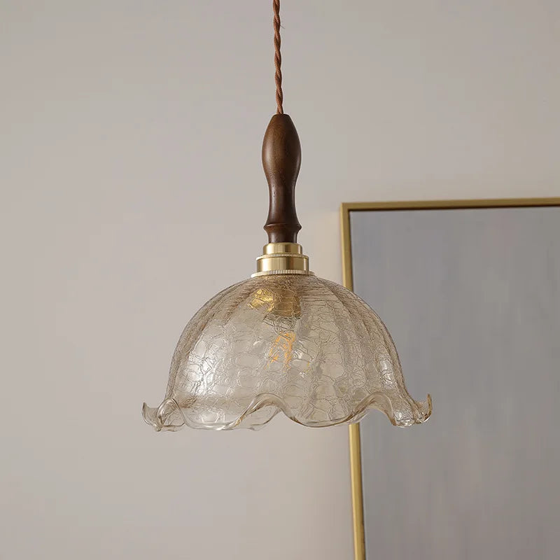 LED Glass Pendant Light Chandelier for Modern Living Dining Room