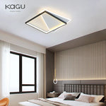 Modern LED Ceiling Lights Bedroom Study Living Room Indoor Round Square Lamp