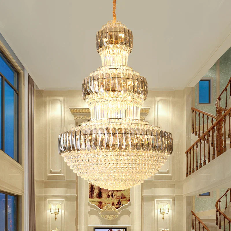 Afralia Luxury Crystal Chandelier for Elegant Spaces