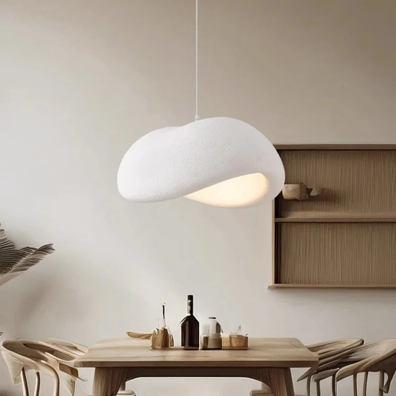 Nordic Loft LED Pendant Lights White Chandelier for Dining Room Decor Luminarias