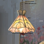 Afralia™ Glass Brass Pendant Lamp, Adjustable Loft LED Light for Kitchen Bar Balcony