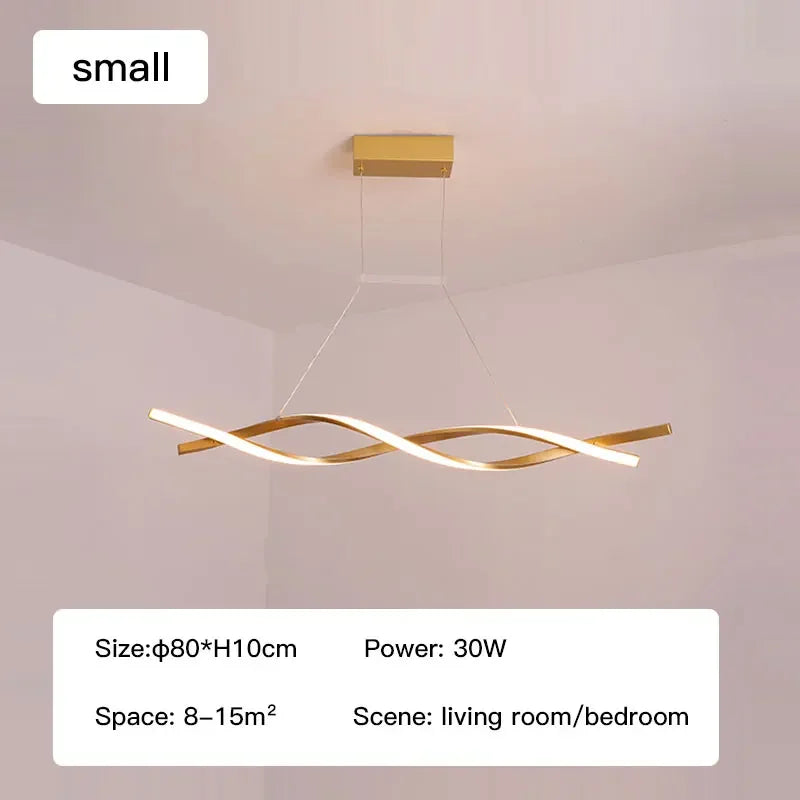 Modern Dimmable LED Pendant Lights for Kitchen Dining Office Chandelier