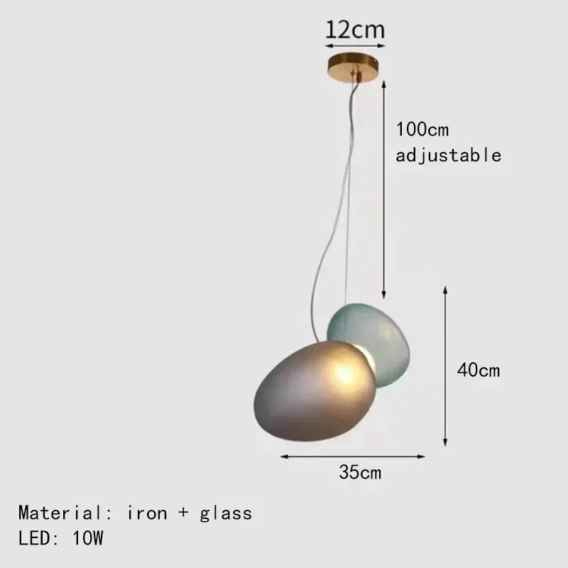 Nordic LED Pendant Chandelier for Dining Kitchen Study Bedroom Lighting