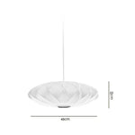 Bubble Silk Pendant Chandelier for Dining Living Room Kitchen Island & Bedroom