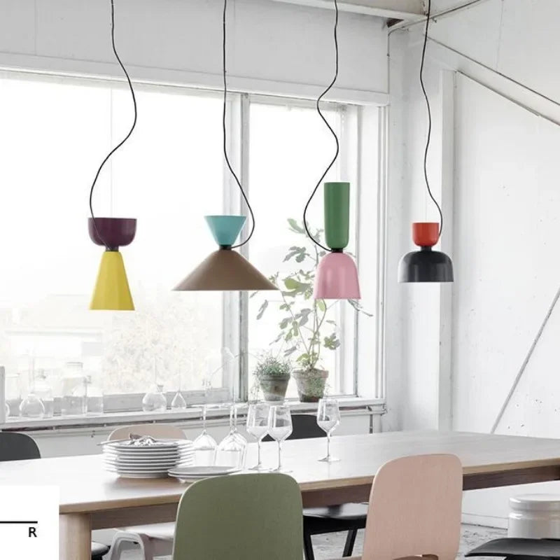 Macaron Pendant Light for Bedroom Kitchen Dining Room