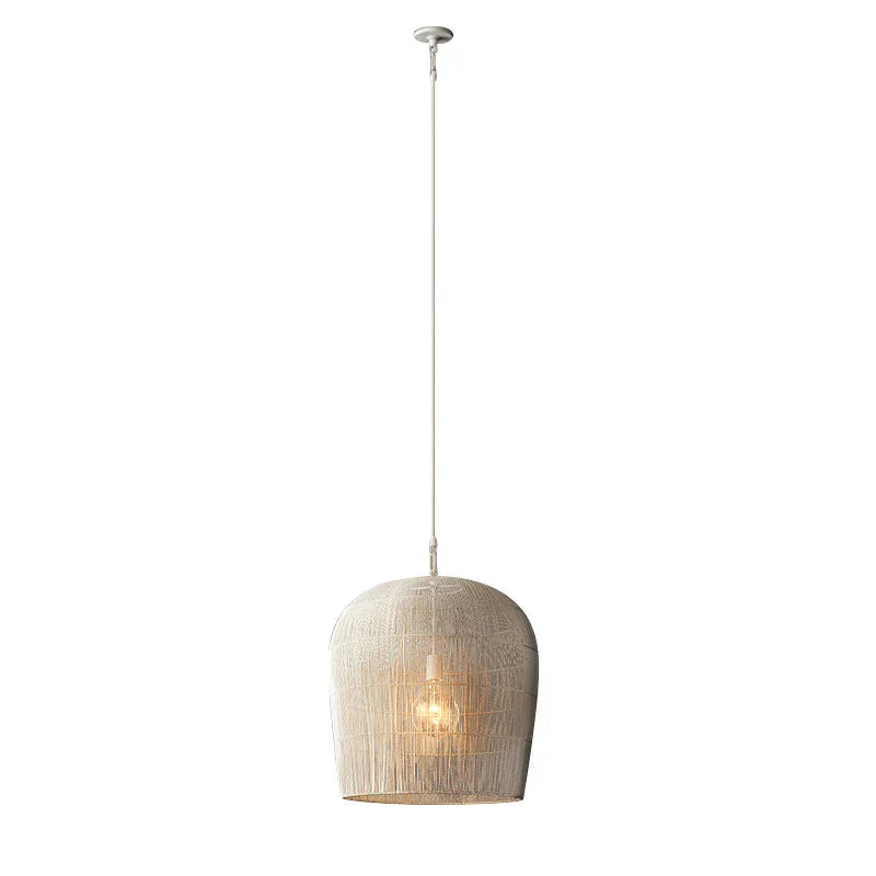 Rattan LED Pendant Lights for Dining Room, Bar, and Bedroom