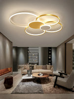 Acrylic Chandelier Light Modern Minimalist Ceiling Lamp for Living Dining Bedroom