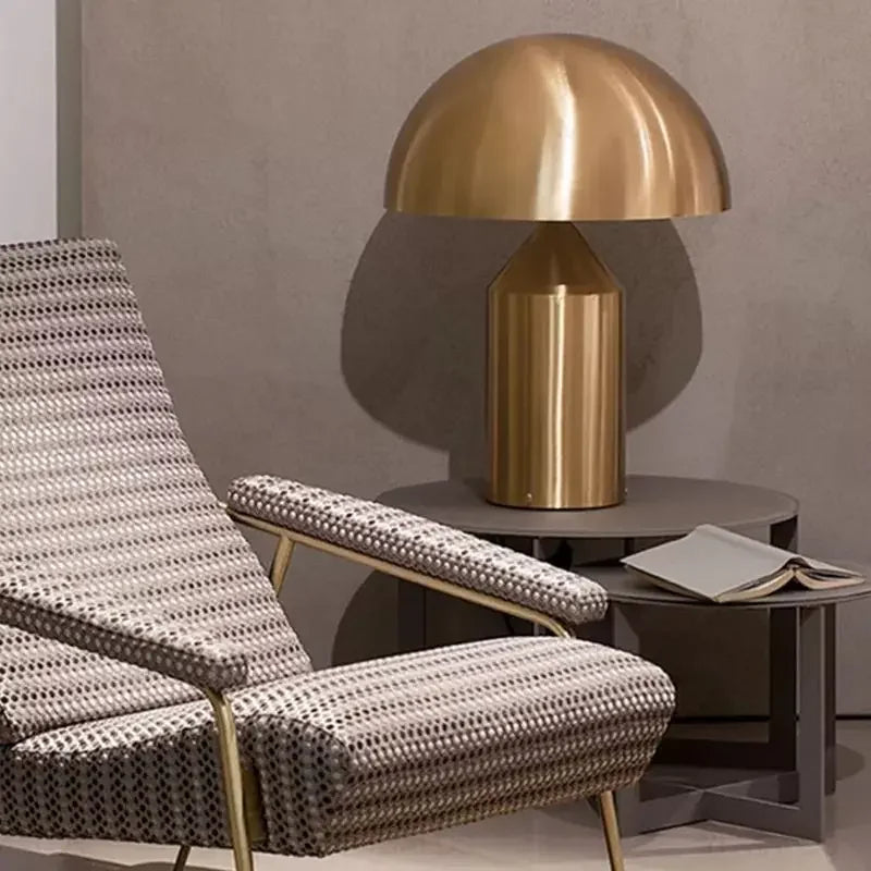 Iron Table Lamp: Nordic Design LED Desk Light for Bedroom Décor