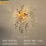 Luxury Crystal Chandeliers: Modern Metal Hanging Lamp for Dining Living Room Hotel Hall