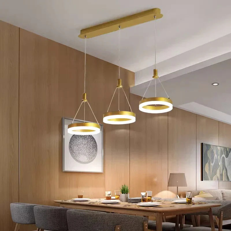 Modern LED Pendant Light for Living Room and Dining Room Chandeliers