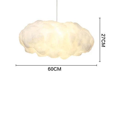 Cloud Cotton Pendant Light Chandelier for Living Dining Room