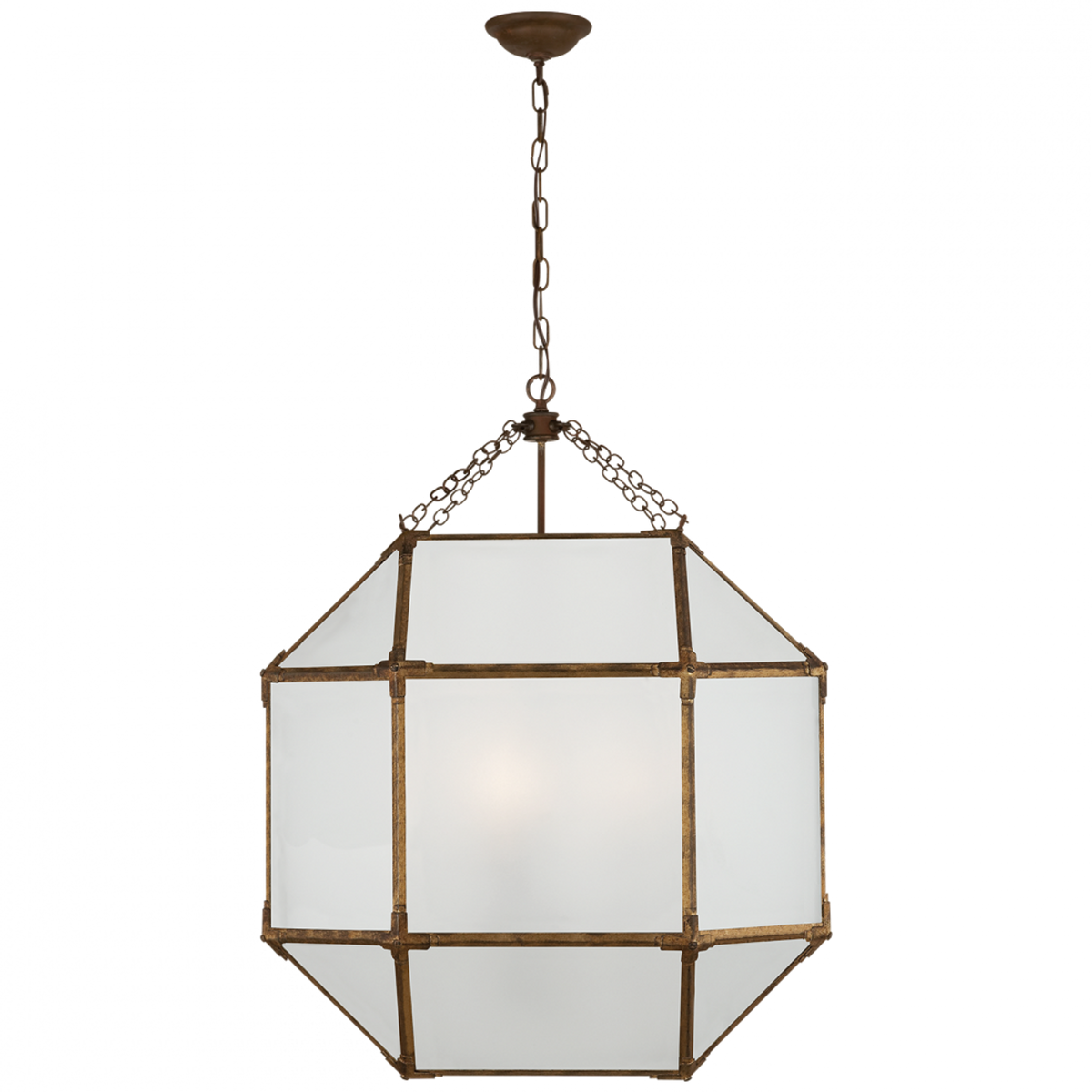 Country Industrial Large Pendant