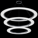Sonneman Arctic Rings 37 Inch Led Chandelier Cp756030