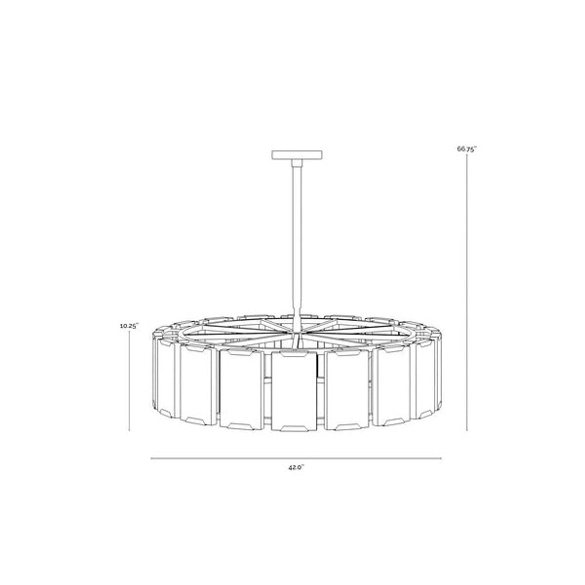 Sunpan Rovira Chandelier