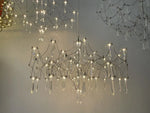 Starry Crystal Chandelier Ceiling Light Luxury Modern Living Room Bedroom Restaurant