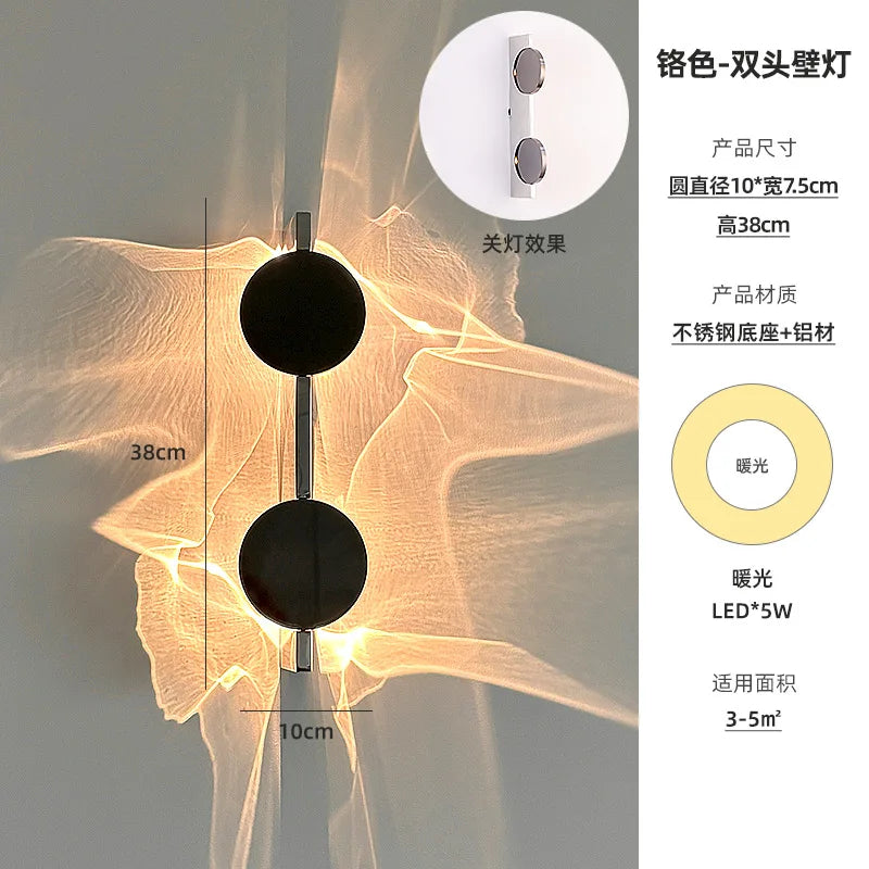 LED Wall Sconce Light Fixture for Modern Home Decor