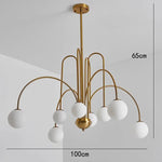 Modern LED Pendant Chandeliers for Living Room and Dining Room