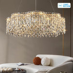 Crystal Chandelier Modern Luxury Light for Living Room, Dining, Bedroom - 2024 New