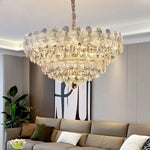 Crystal Chandelier: French Cream Style Light Luxury for Living Room and Master Bedroom