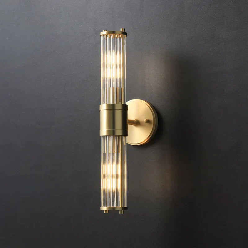 Nordic Clear Glass Wall Lights for Home Living Room Decor