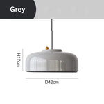 Seated Podgy Pendant Lamps: Nordic Yellow Minimalist Unique Lighting for Dining Room