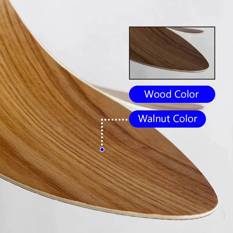 Nordic Wood Chandelier: LED Pendant Lamp for Home, Restaurant, and Bar