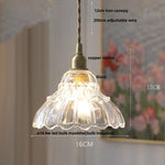 Afralia™ Clear Glass LED Pendant Light - Modern Nordic Design - Adjustable Hanging Lamp