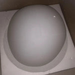 Gregg Pendant Lamp: White Bubble Glass Italian Design for Home, Kitchen, Restaurant