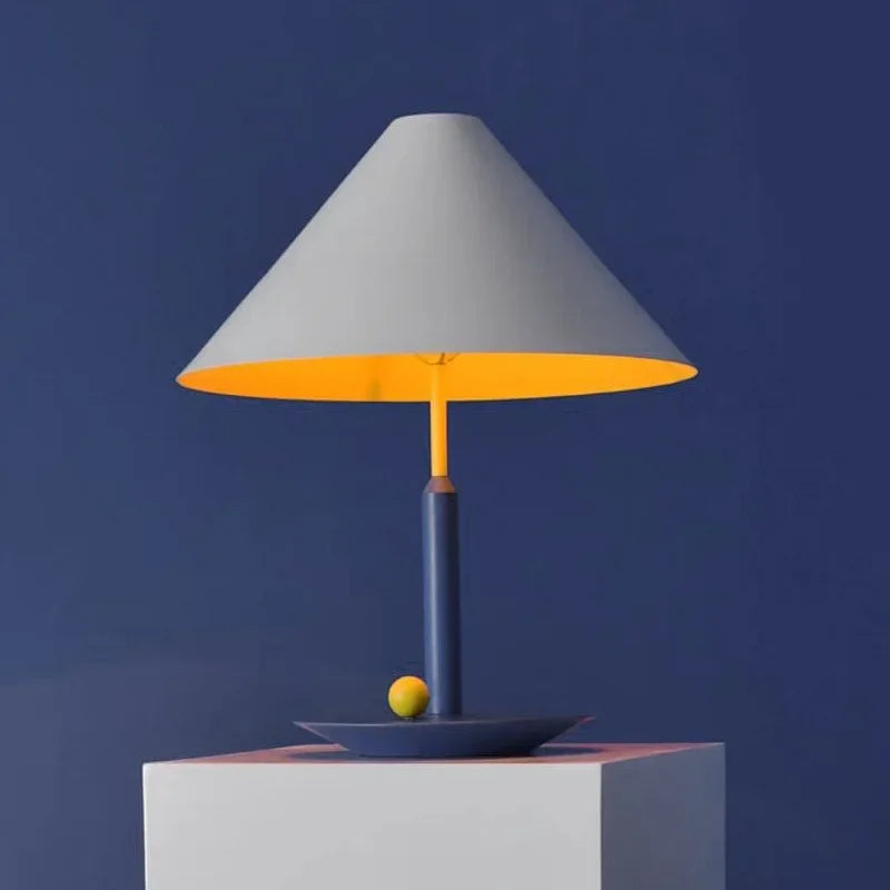 Nordic Bucket LED Desk Lamp - Modern Bedroom Bedside Decoration Table Light