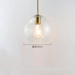 Glass Ball LED Pendant Lights for Chic Home Decor and Lighting