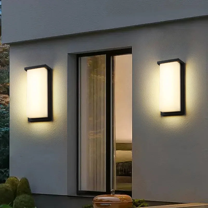 Outdoor Wall Light: Ultra-Bright LED, Waterproof Design for Porch, Balcony, Patio