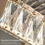Light Luxury Crystal Chandelier for Elegant Living & Dining Atmosphere