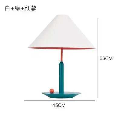 Nordic Bucket LED Desk Lamp - Modern Bedroom Bedside Decoration Table Light