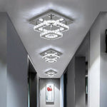 Crystal Ceiling Chandelier: Modern LED Dining Room Pendant Light by Afralia™