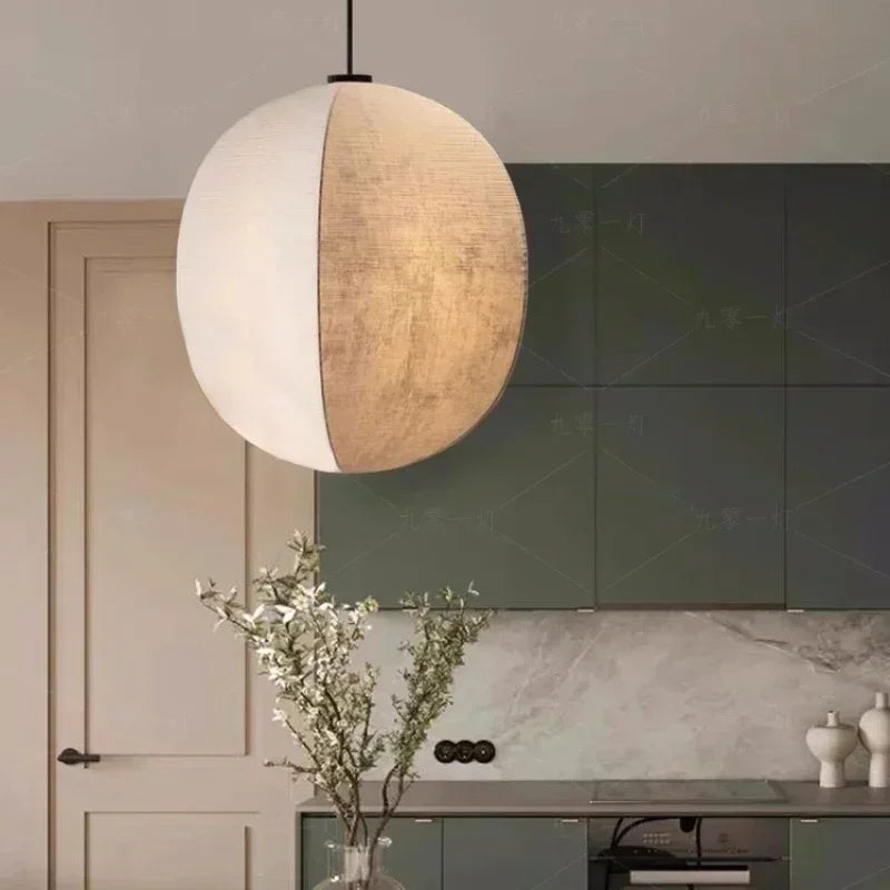 Minimalist Wabi Sabi Nordic Pendant Light for Dining Room and Bar