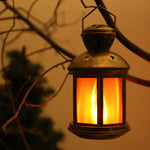 Retro Flame Camping Lamp: Multifunctional LED Light for Outdoor Adventure