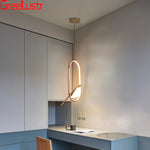 Modern Art Bird LED Pendant Lamp for Entryway Bedroom