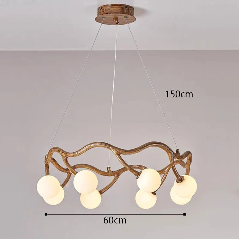 Modern LED Pendant Chandeliers for Indoor Living and Dining Room Lighting