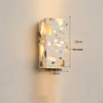Terrazzo Stone LED Wall Lights for Modern Nordic Interior