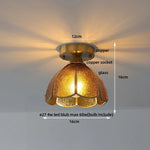 Wabi Sabi LED Ceiling Light - Modern Nordic Flush Mount Fixture for Living Room